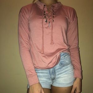 Pink shirt